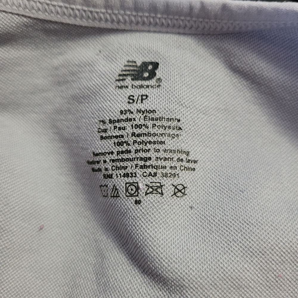 New Balance‎ White Athletic Tank Top - Picture 3 of 3